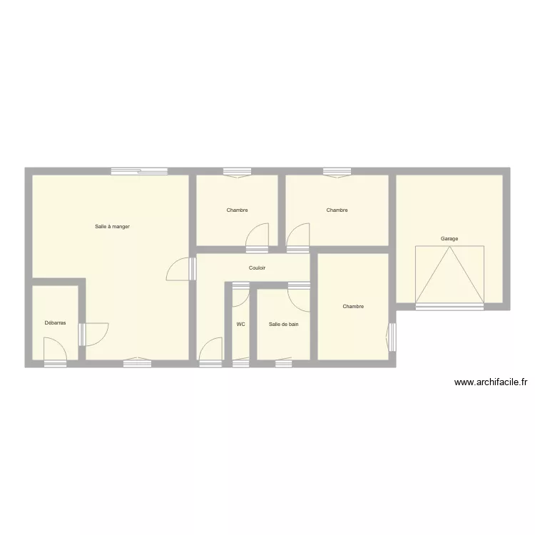 Plan Agence Meynard &agrave; BLAYE. Plan de 