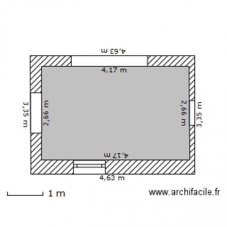 Plan du Garage. Plan de 0 pièce et 0 m2