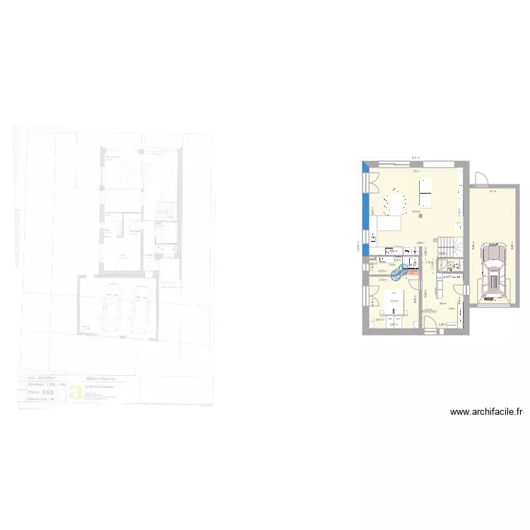 CogePlus version sans porche v2. Plan de CogePlus version sans porche v2. Plan de
