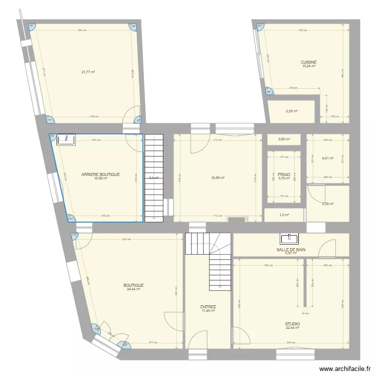 4RDP ETAGES. Plan de 4RDP ETAGES. Plan de