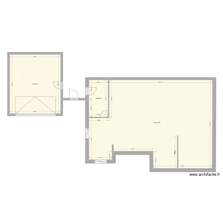 REBUFFAT V1. Plan de 