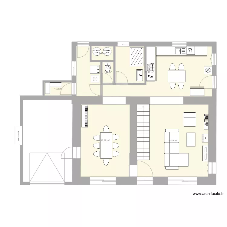 sausseyRDCprojetAurelienV6. Plan de 