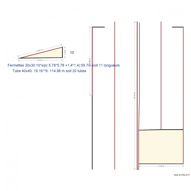 ngagara Q10 tubes container. Plan de 0 pièce et 0 m2