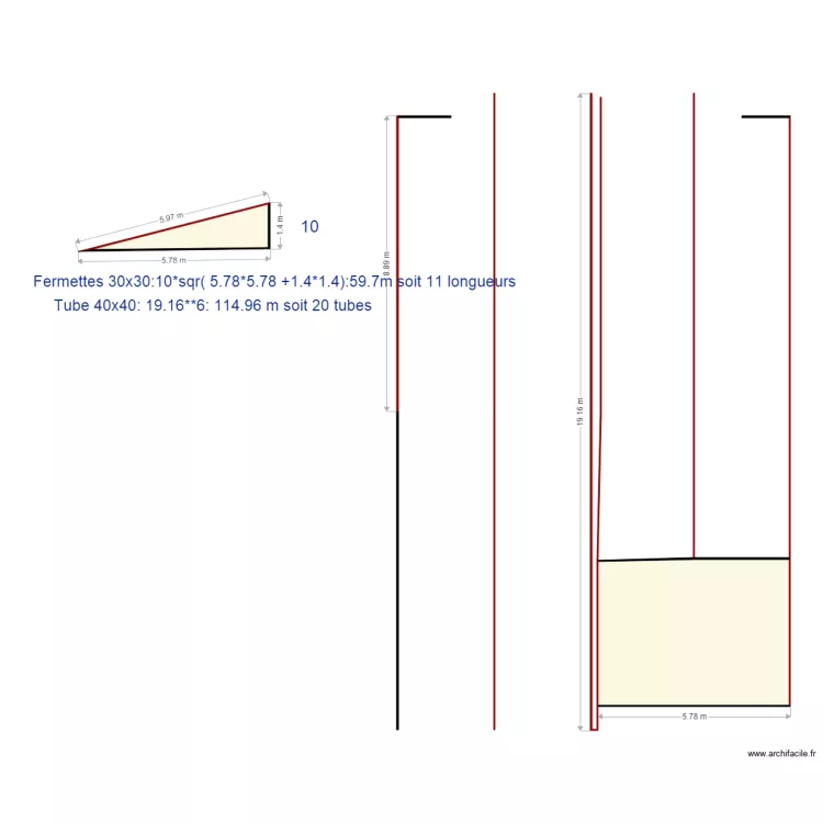 ngagara Q10 tubes container. Plan de ngagara Q10 tubes container. Plan de