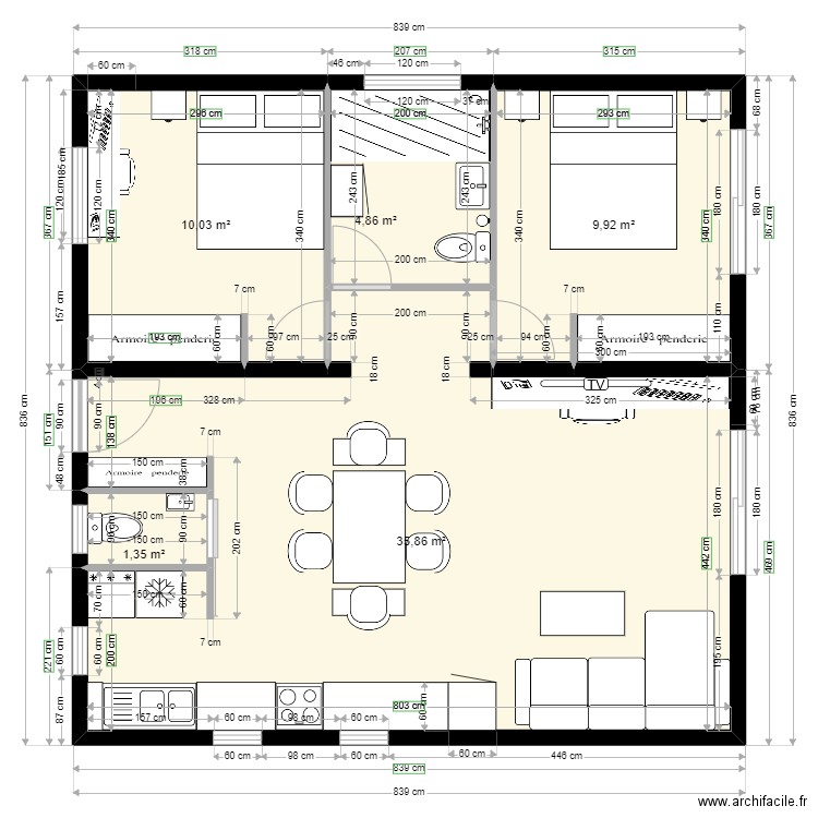 TERRAIN 3. Plan de 0 pièce et 0 m2