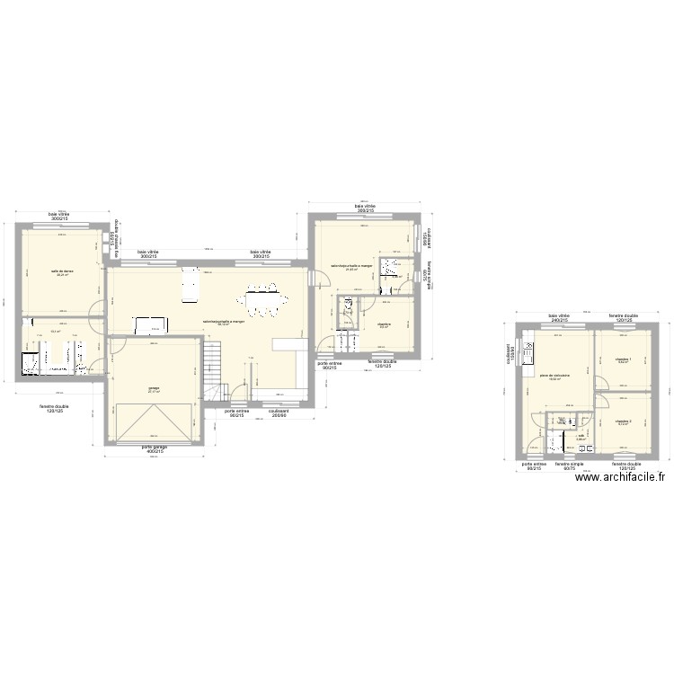 youf v2. Plan de 0 pièce et 0 m2
