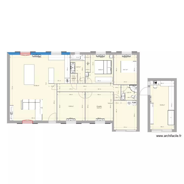 Plan Maison Charnoz original n. Plan de Plan Maison Charnoz original n. Plan de