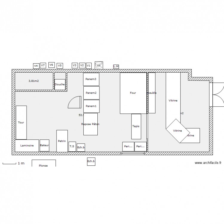 Boulange 3. Plan de 0 pièce et 0 m2