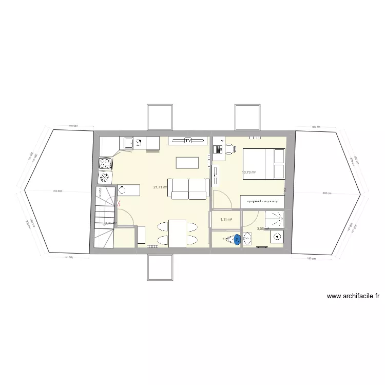 saint quentin r&eacute;nov&eacute; 2. Plan de 