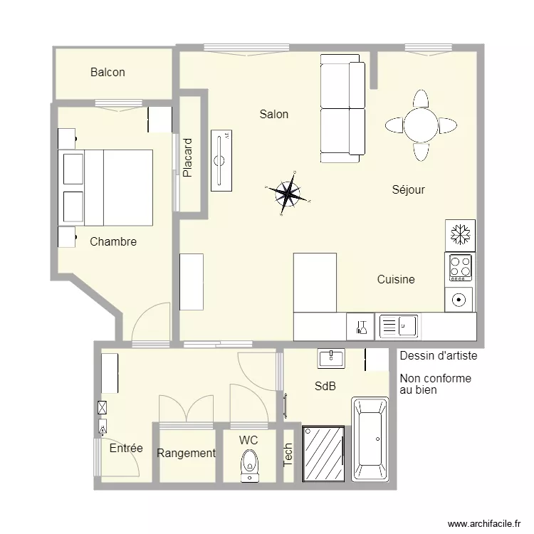 238 Aquitaine. Plan de 