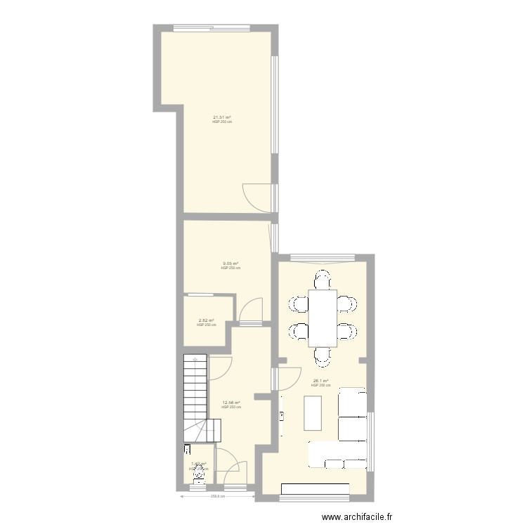 rdc final nouvelle construction. Plan de 0 pièce et 0 m2