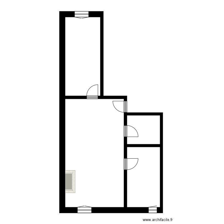 BANCELIN bobotte 12 3. Plan de 4 pièces et 61 m2