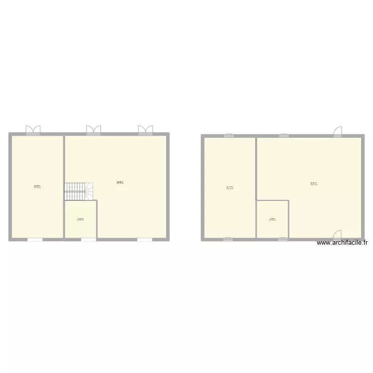 M&eacute;zin GARE. Plan de 