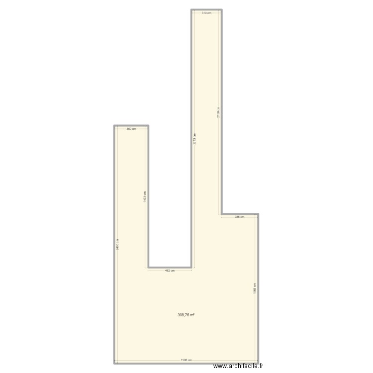 KRONENBERG  Terrasse. Plan de 1 pièce et 309 m2