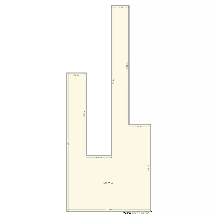 KRONENBERG  Terrasse. Plan de 