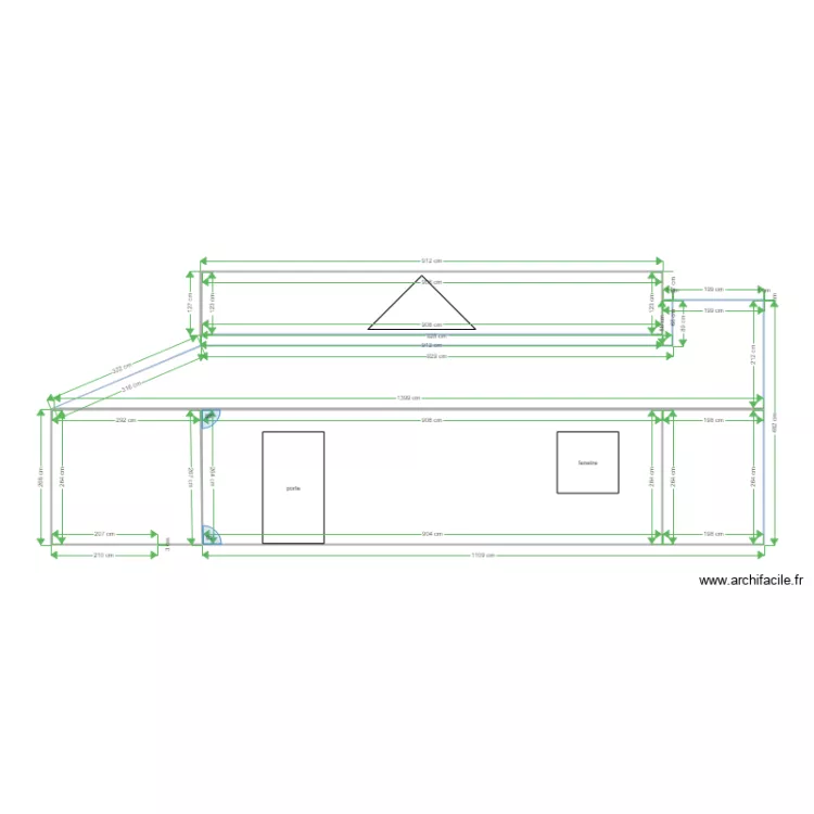 vue de coté DROIT. Plan de vue de coté DROIT. Plan de