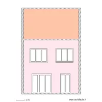 Facade arriere projet porte 2V sans soubssmt