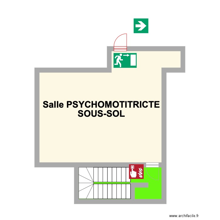 Rance PSYCHOMOT. Plan de 0 pièce et 0 m2