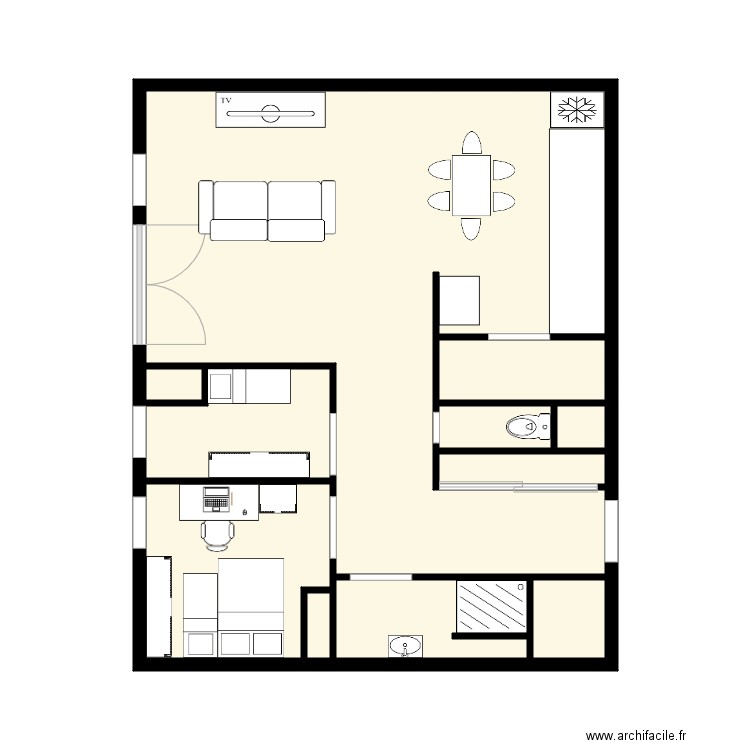 chasse trésor. Plan de 0 pièce et 0 m2