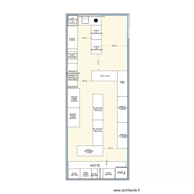 CUISINE LAFAYETTE 1. Plan de 