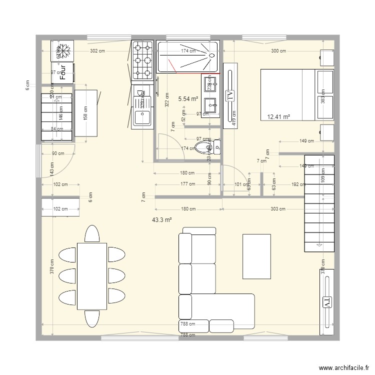 maison beynes SIMULATION 3. Plan de 0 pièce et 0 m2