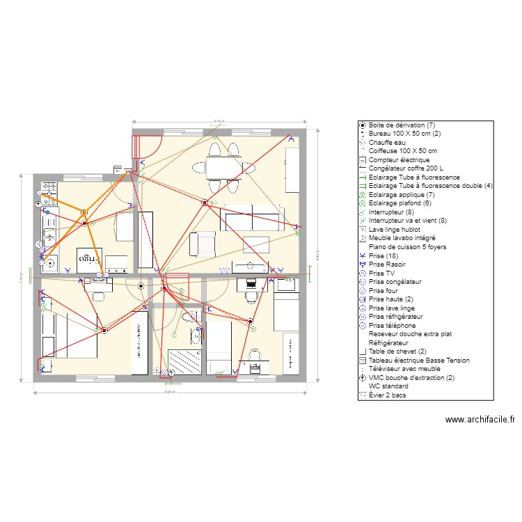 POG Rdz 3. Plan de 0 pièce et 0 m2