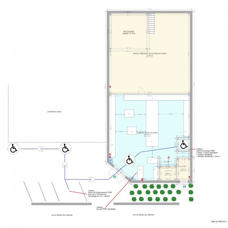 x size. Plan de 0 pièce et 0 m2