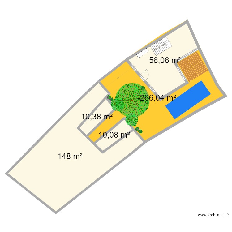 Last ONE_plan_T_1. Plan de 11 pièces et 460 m2