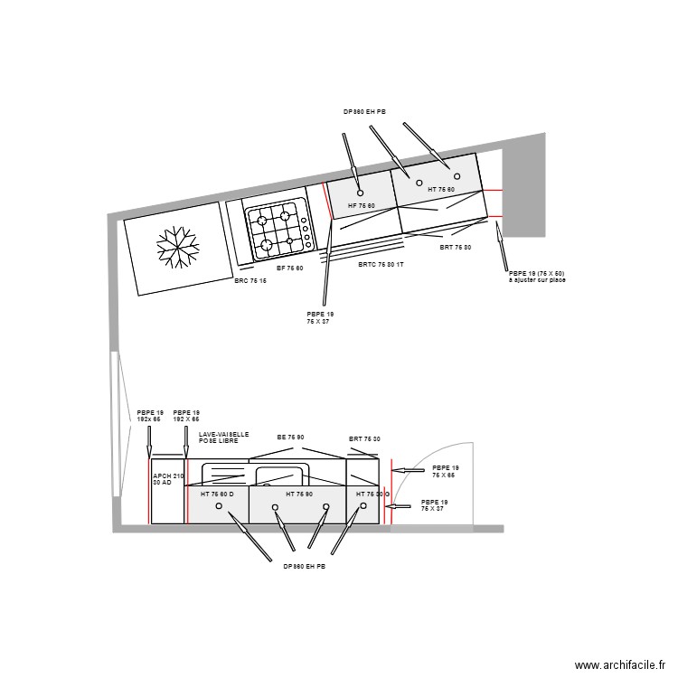 brigitte 9. Plan de 0 pièce et 0 m2