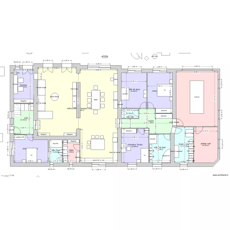 tres grd changement. Plan de tres grd changement. Plan de