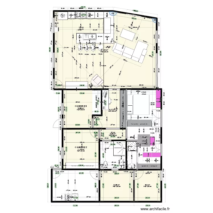 maison Robinson travaux 3. Plan de maison Robinson travaux 3. Plan de