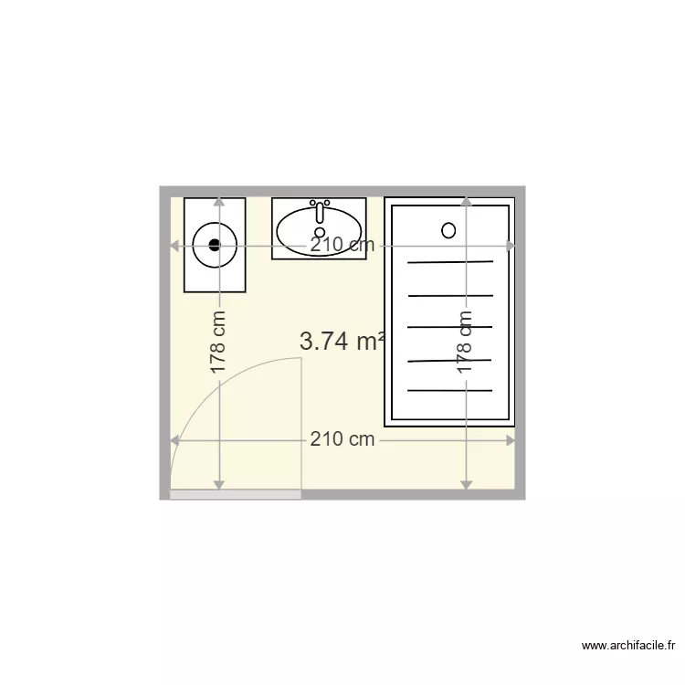 DERANBURE LILIANE . Plan de 