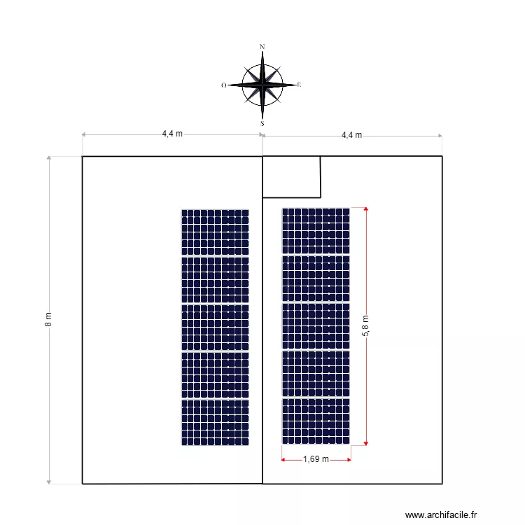 Maison DUBOIS CHLOE. Plan de 