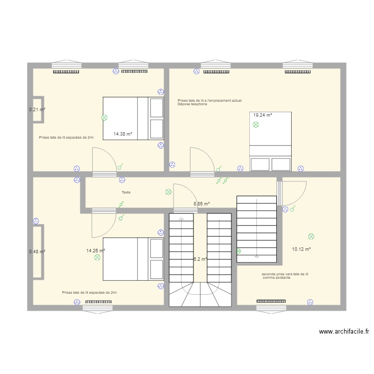 etage van de steene. Plan de 0 pièce et 0 m2