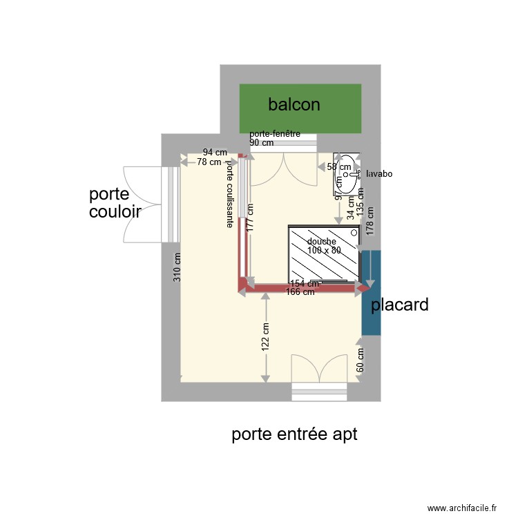 entree 2 Piccioni V2. Plan de 0 pièce et 0 m2