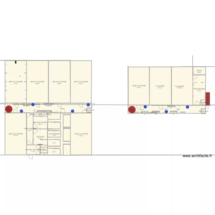 MICRO LP 1 ER &Eacute;TAGE. Plan de 
