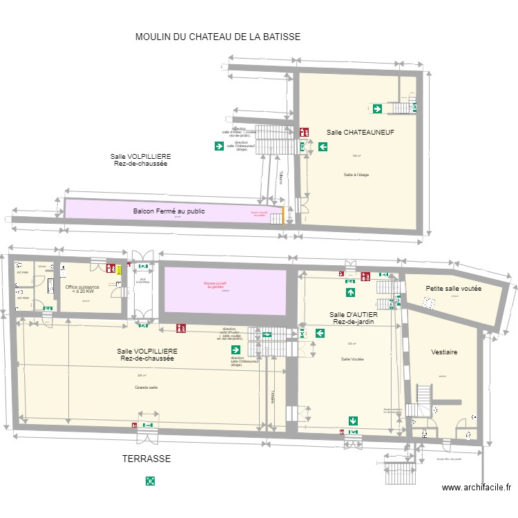 Moulin La Batisse 1. Plan de 0 pièce et 0 m2