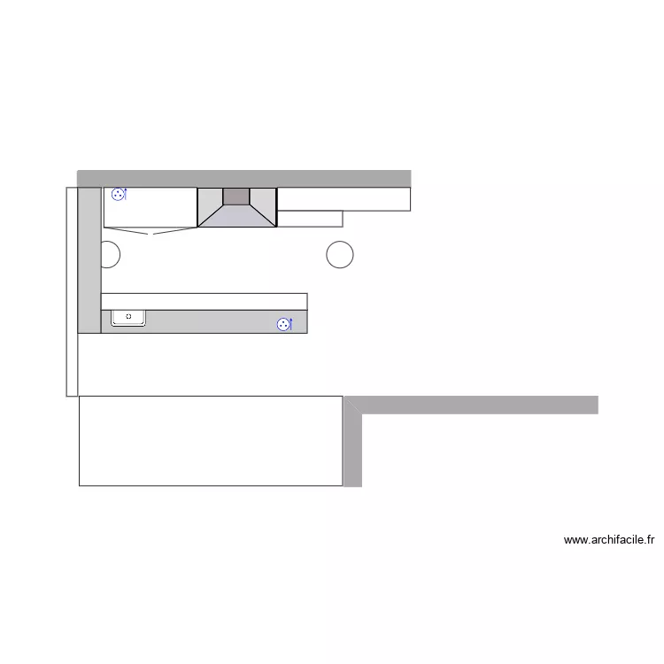 Cuisine ext.. Plan de 