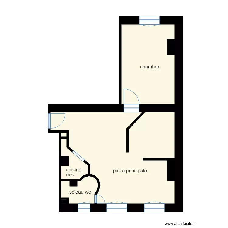 11 Primatice. Plan de 