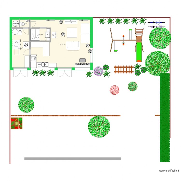 maison pêcheur 1. Plan de 0 pièce et 0 m2