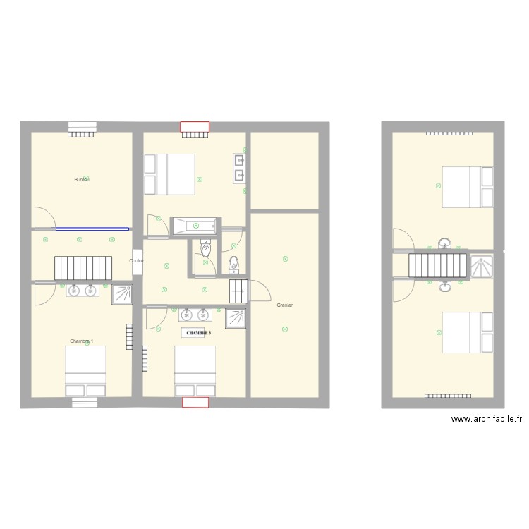 Edouard Pisvin 12 étage 5 ELECTR. Plan de 0 pièce et 0 m2