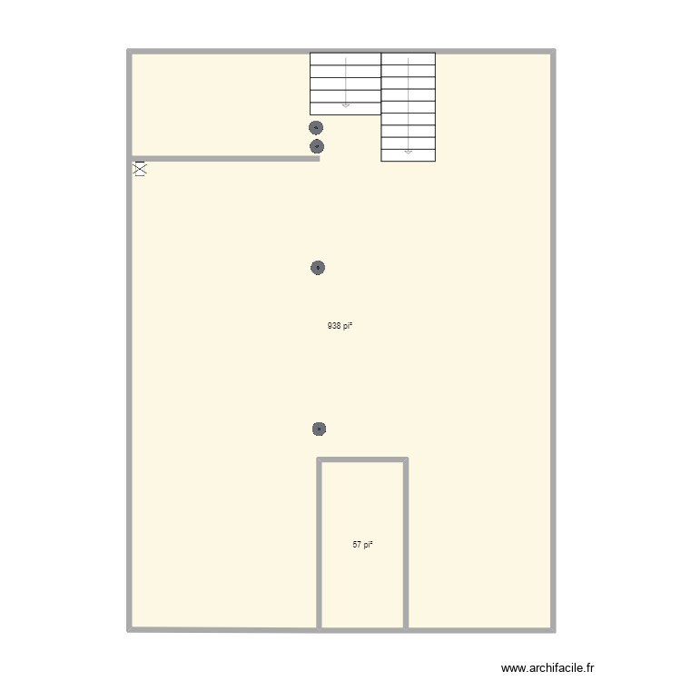 sous-sol. Plan de 0 pièce et 0 m2