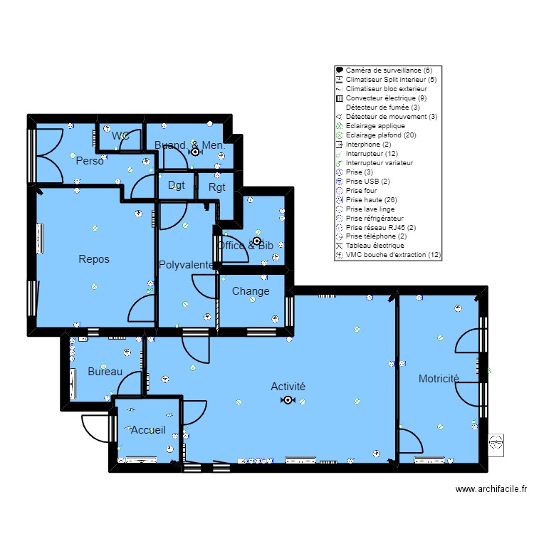 92S1R elec. Plan de 0 pièce et 0 m2
