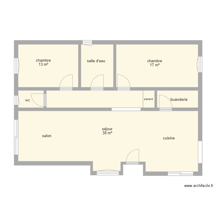 87G6260. Plan de 0 pièce et 0 m2