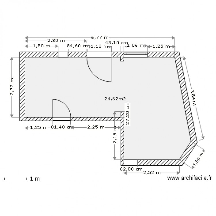 appart1etage. Plan de 0 pièce et 0 m2