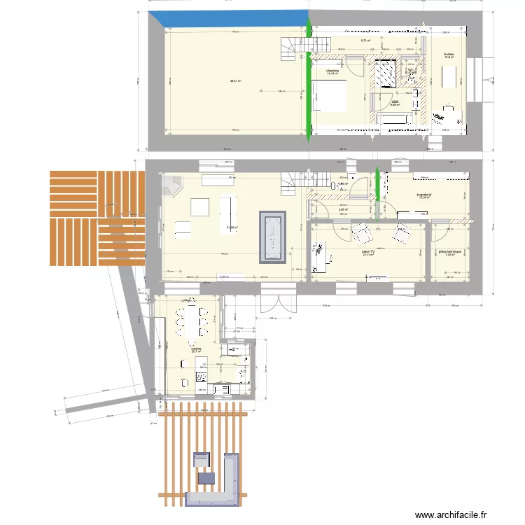 grange 1 nov 2021. Plan de 