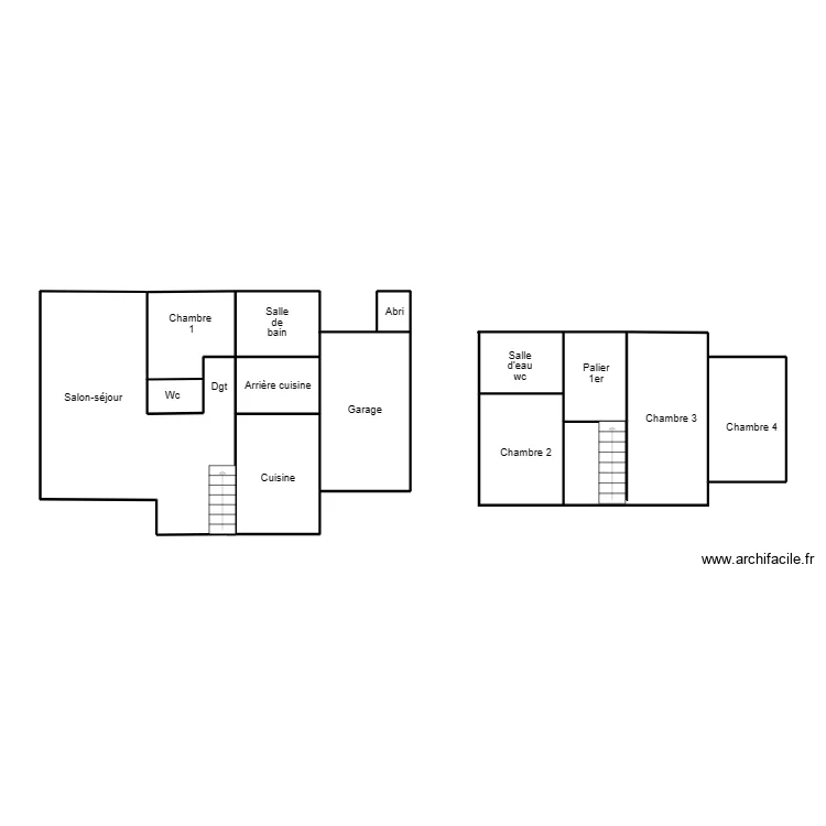 QUIMPER BOULIC. Plan de 