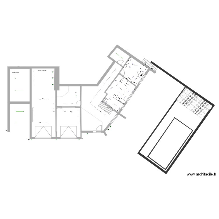 Botterweck. Plan de 0 pièce et 0 m2