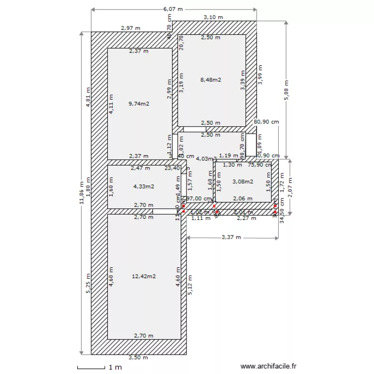 via-masserano-1. Plan de 