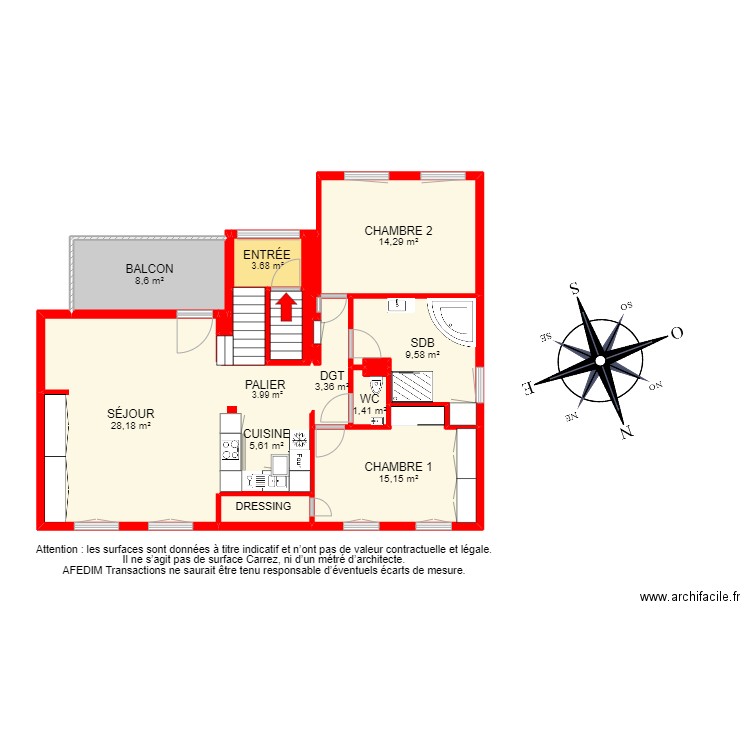 bi 12292. Plan de 20 pièces et 103 m2